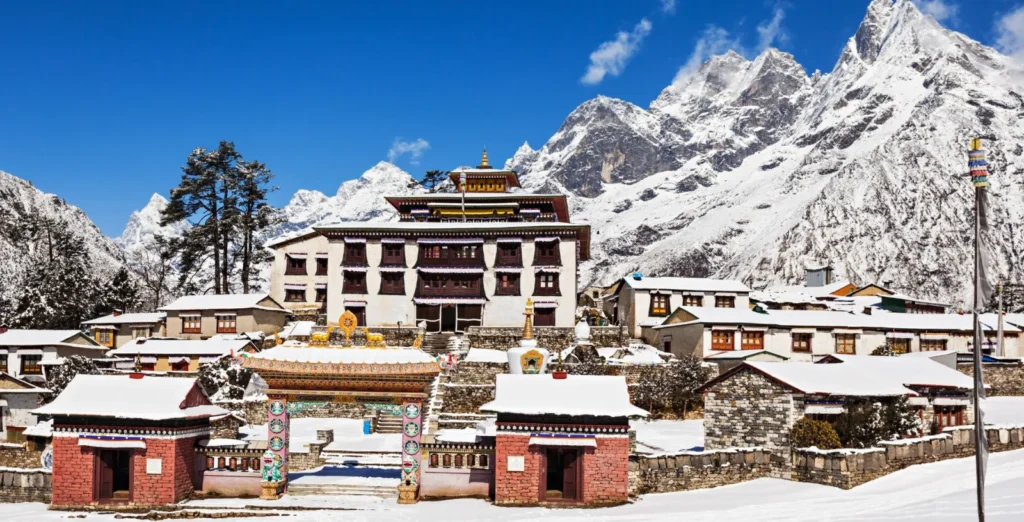 Beautiful Tengboche Monastery