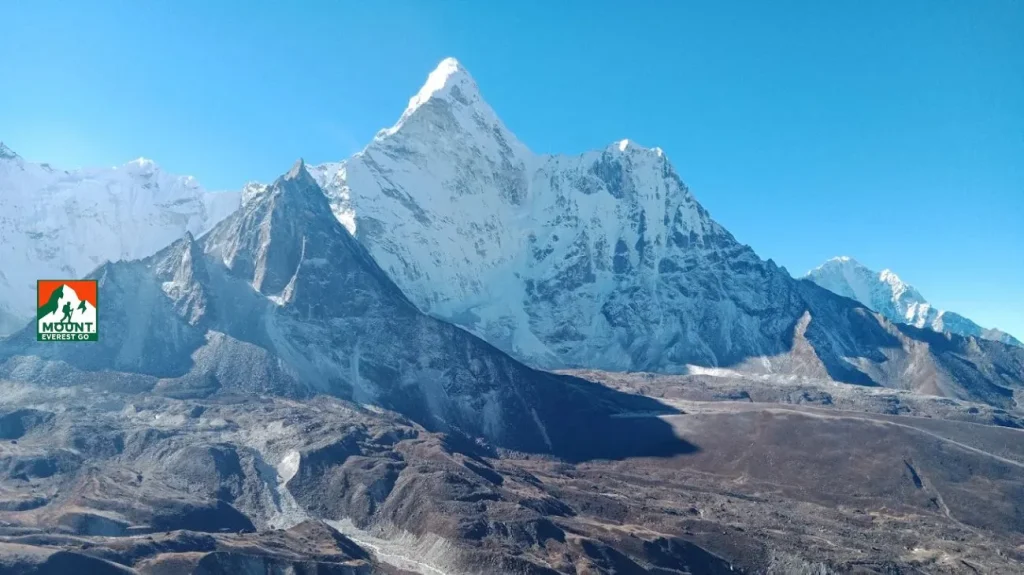 view from everest three pass trek