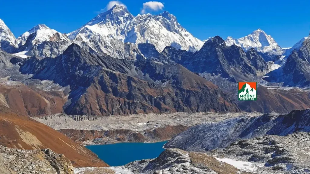 view from everest three pass trek