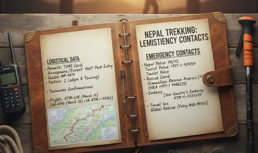 Números completos de contato de emergência para trekkers no Nepal