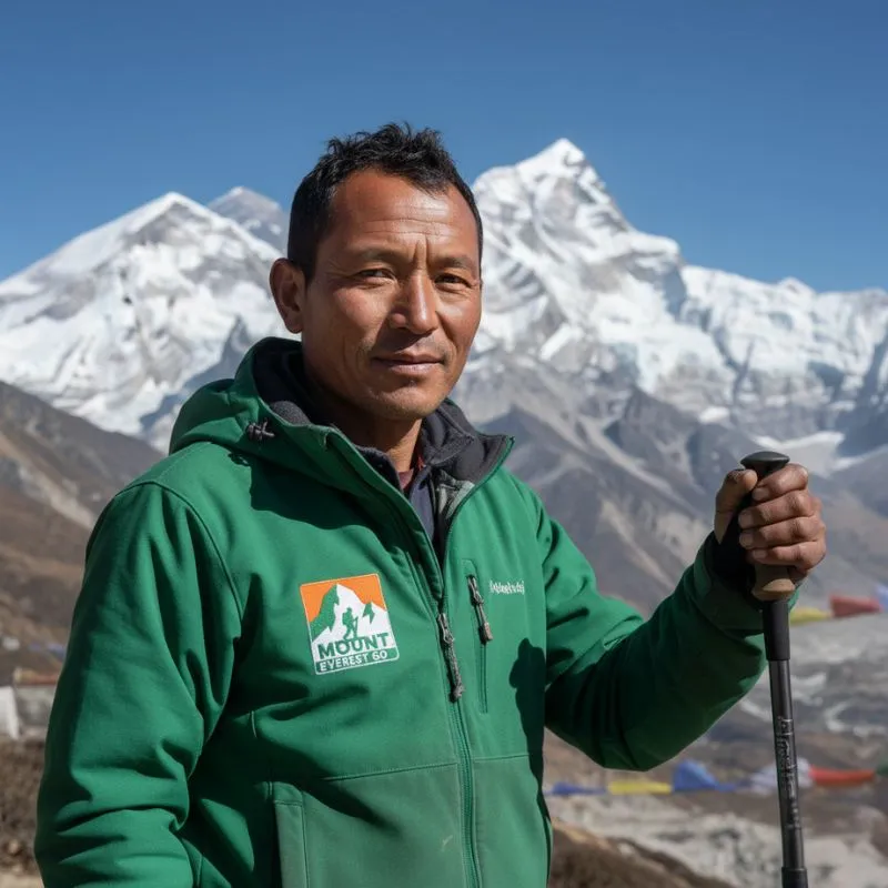 Mount everest go team member