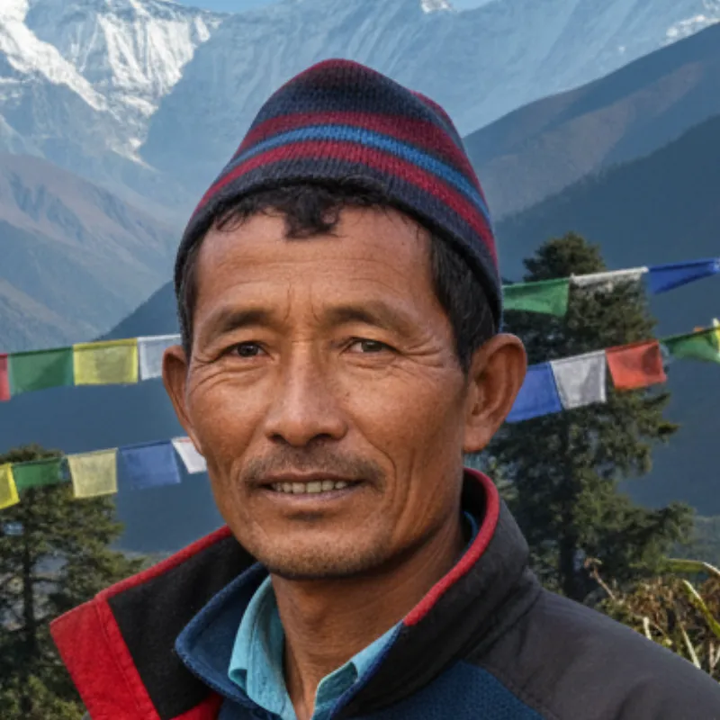 Mount everest go team member