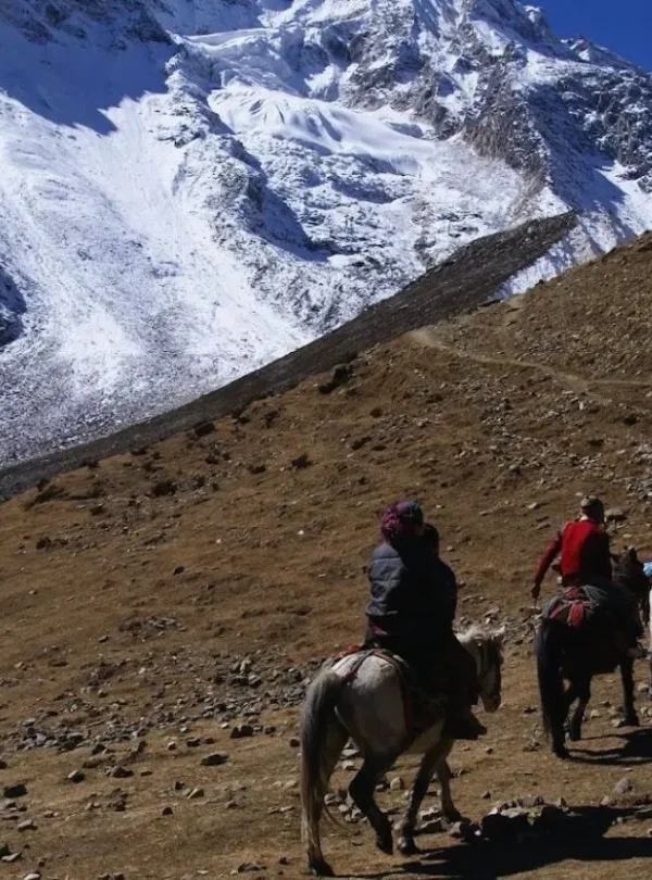 Serang Gompa trek and larkya la pass trek, manaslu