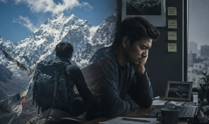 reverse culture after trekking in Nepal