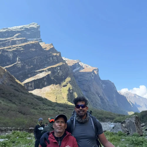 تريك قاعدة أنابورنا في كامب تريك، نيبال ABC Trek