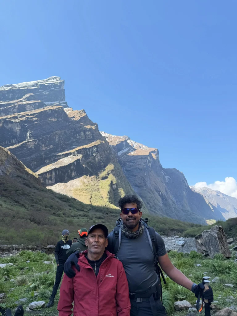 安纳普尔纳大本营徒步旅行,尼泊尔ABC Trek