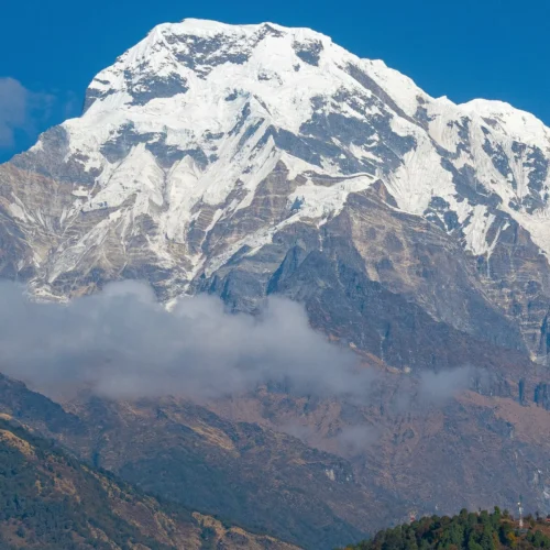 تريك قاعدة أنابورنا في كامب تريك، نيبال ABC Trek