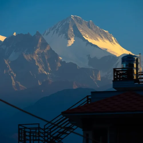تريك قاعدة أنابورنا في كامب تريك، نيبال ABC Trek