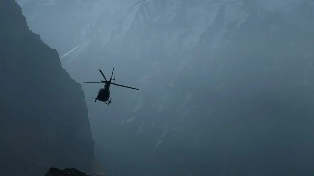 Annapurna circuit trek nepal best photo hilicopter