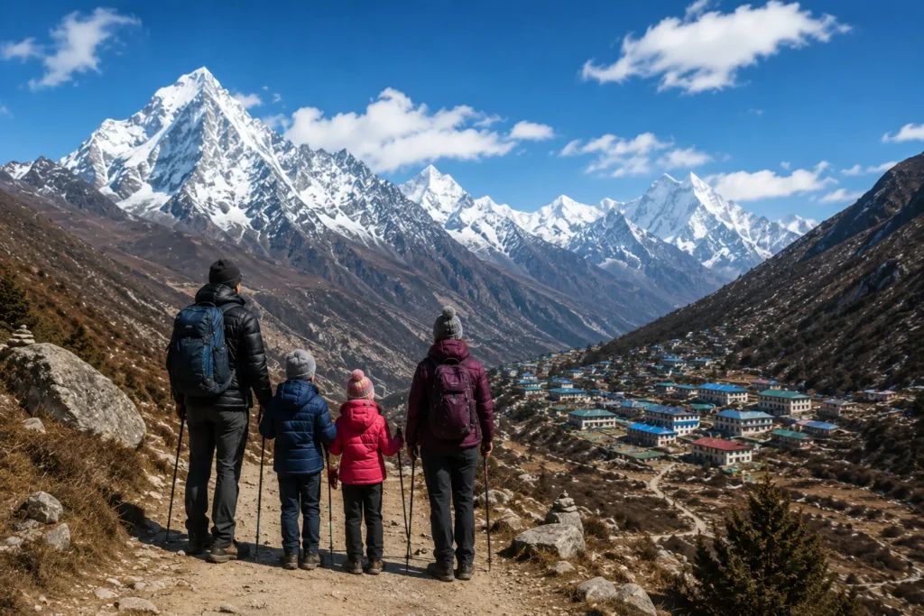 Everest base camp family trek 2