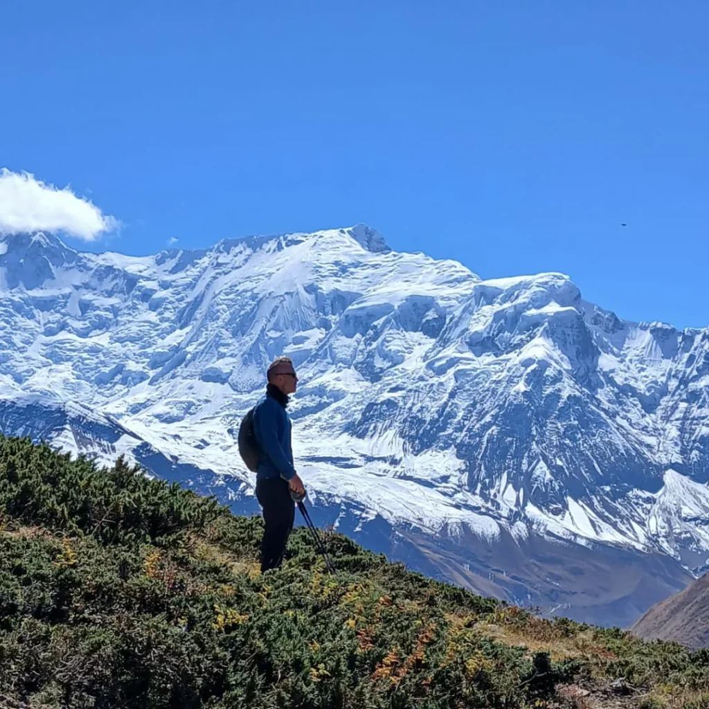 Ice Lake Manang Nepal