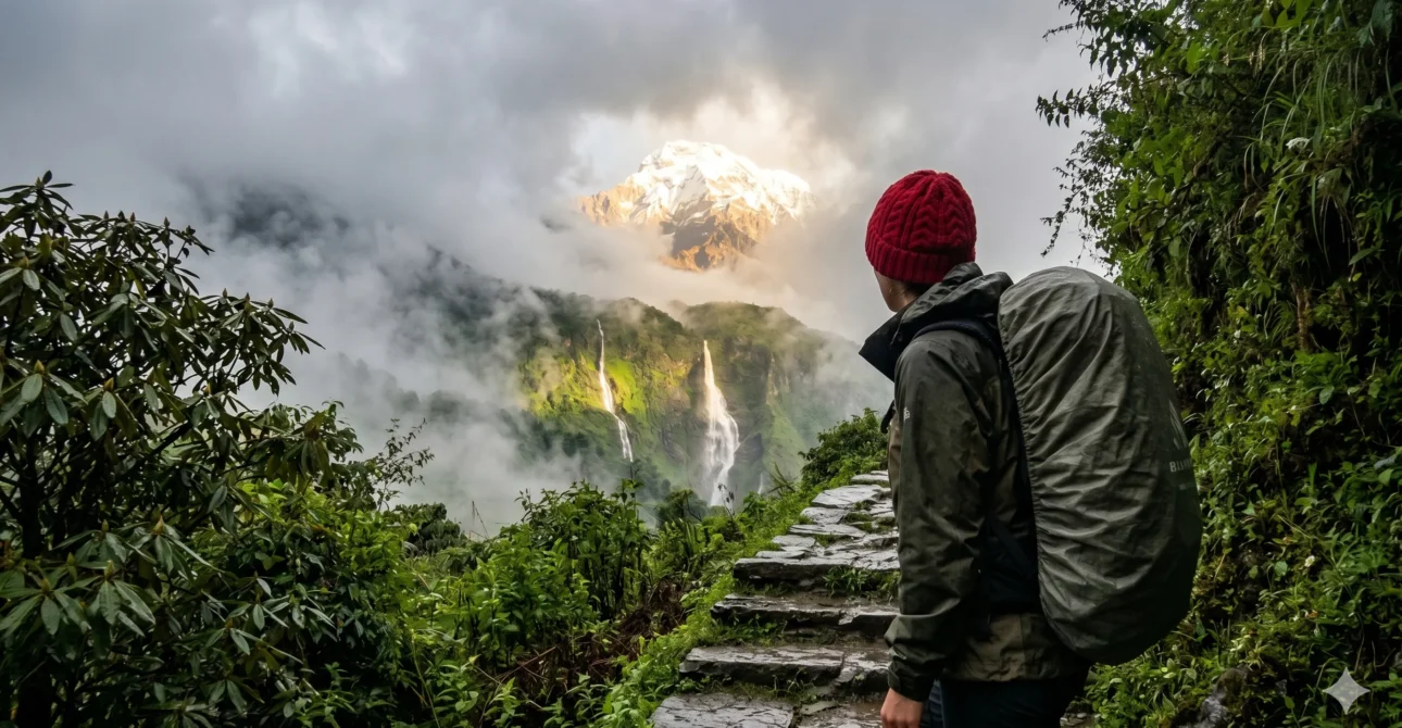 Sanguijuelas, deslizamientos de tierra y nubes: ¿Vale la pena el trekking de monzón en Nepal?