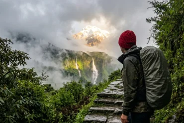 rain season jun july trekking in Nepal