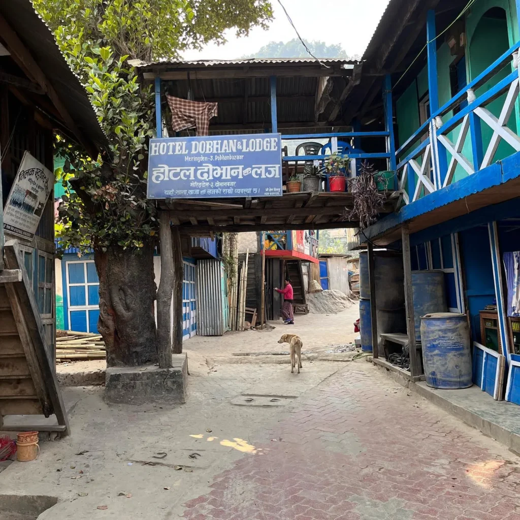 牛奶 丹达跋涉 东方 Koshi 尼泊尔徒步旅行
