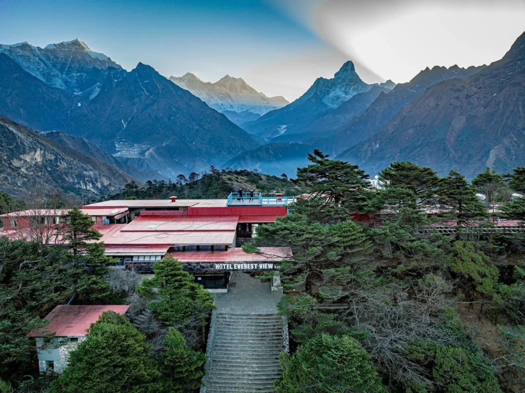 珠穆朗玛峰大本营豪华徒步旅行，茶馆徒步旅行