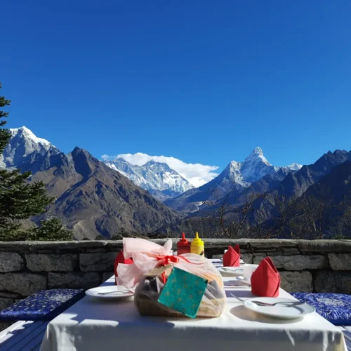 Everest region everest view trek