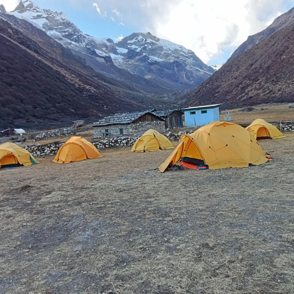 Obóz bazowy Kanchenjunga