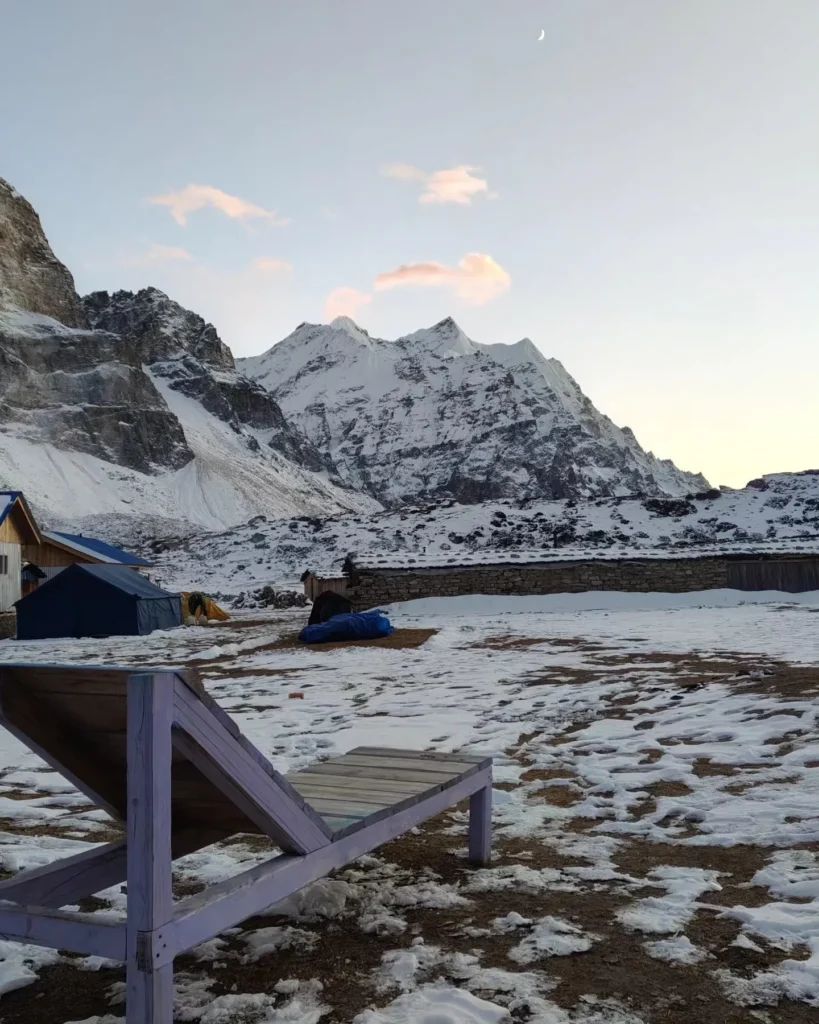 Obóz bazowy Kanchenjunga
