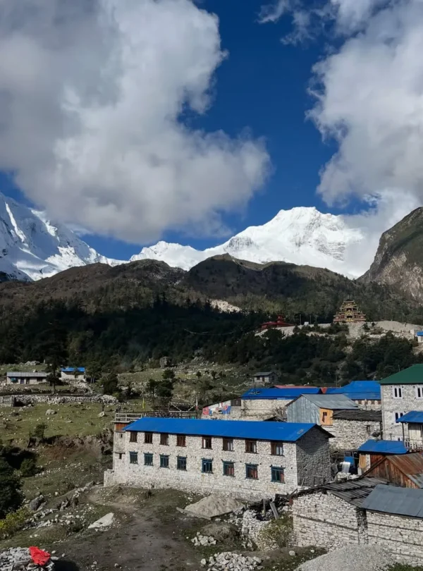 Manaslu Circuit photography trek in mountain nepal